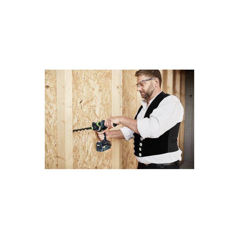Festool Akumulatorowa wiertarko-wkrętarka udarowa TPC 18/4 5.2/4.0 I-Set QUADRIVE 577247