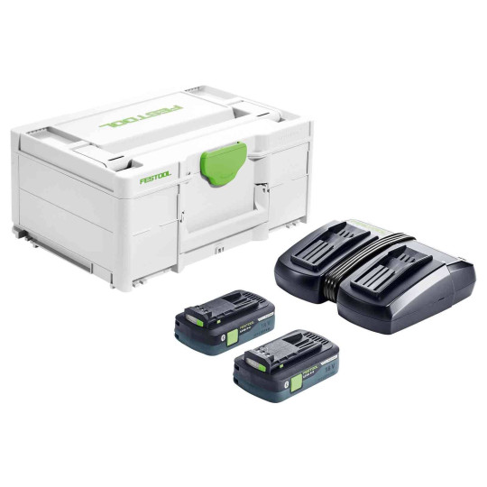 Festool Zestaw energii SYS 18V 2x4,0/TCL 6 DUO 577109
