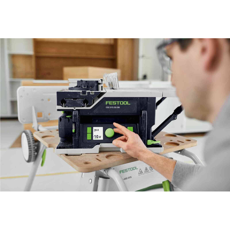 Festool Akumulatorowa stołowa pilarka tarczowa CSC SYS 50 EBI-Basic 576820