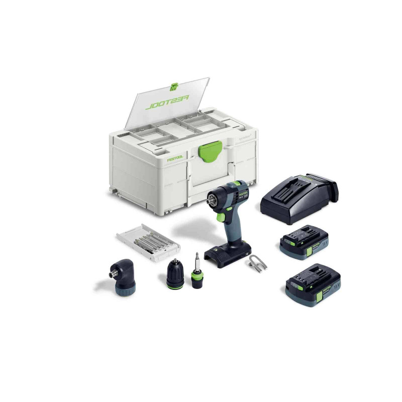 Festool Akumulatorowa wiertarko-wkrętarka TXS 18 C 3,0-Set 576896