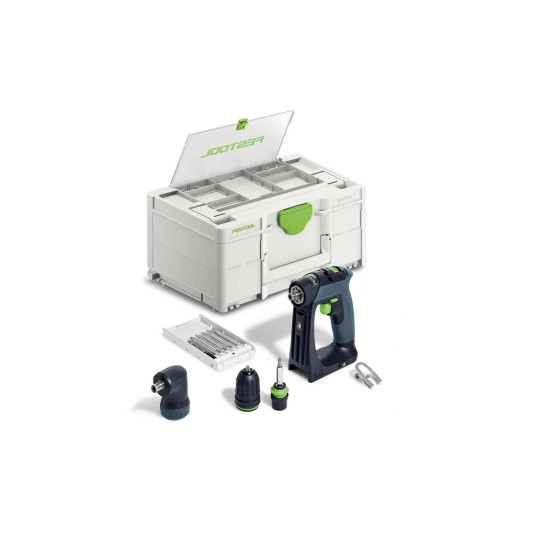 Festool Akumulatorowa wiertarko-wkrętarka CXS 18-Basic-Set 577333