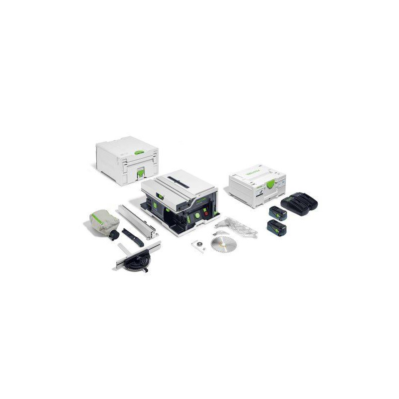 Festool Akumulatorowa stołowa pilarka tarczowa CSC SYS 50 EBI-Plus 577374