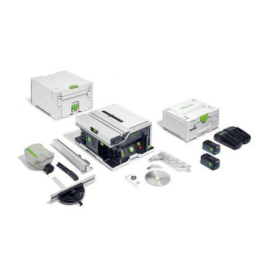 Festool Akumulatorowa stołowa pilarka tarczowa CSC SYS 50 EBI-Plus 577374