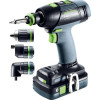 Festool Akumulatorowa wiertarko-wkrętarka T 18+3 HPC 4,0 I-Set 577609 (576989)
