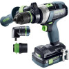 Festool Akumulatorowa wiertarko-wkrętarka TDC 18/4 5,0/4,0 I-Set QUADRIVE 577612