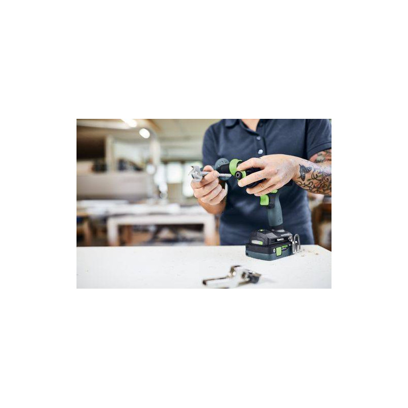 Festool Akumulatorowa wiertarko-wkrętarka TDC 18/4 5,0/4,0 I-Set QUADRIVE 577612