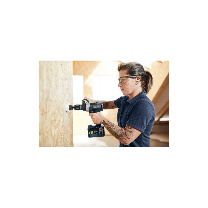 Festool Akumulatorowa wiertarko-wkrętarka TDC 18/4 5,0/4,0 I-Set QUADRIVE 577612