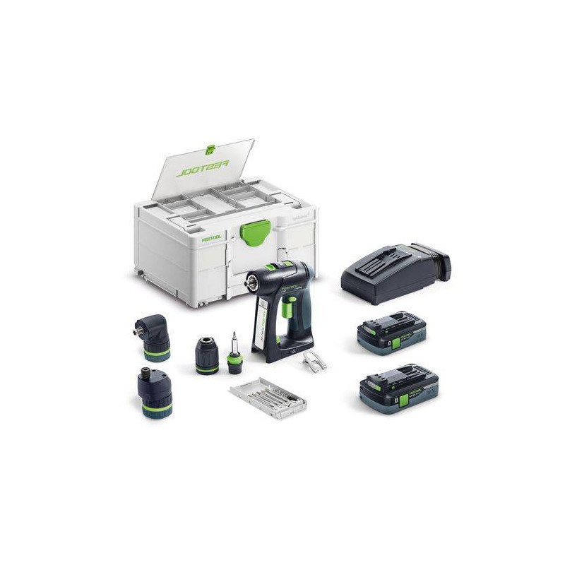 Festool Akumulatorowa wiertarko-wkrętarka C 18 HPC 4,0 I-Set 577617 (576992)