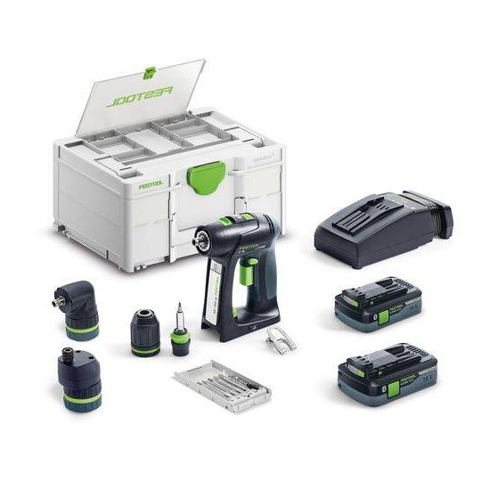 Festool Akumulatorowa wiertarko-wkrętarka C 18 HPC 4,0 I-Set 577617 (576992)