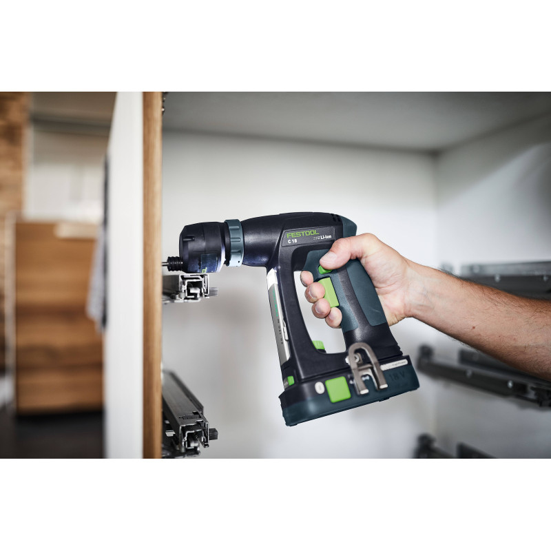 Festool Akumulatorowa wiertarko-wkrętarka C 18 HPC 4,0 I-Set 577617 (576992)