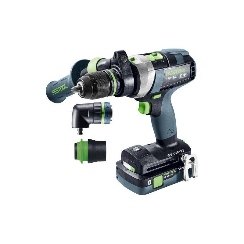 Festool Akumulatorowa wiertarko-wkrętarka udarowa TPC 18/4 5,0/4,0 I-Set QUADRIVE 577621 (577247)