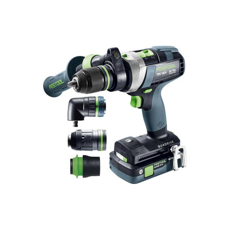 Festool Akumulatorowa wiertarko-wkrętarka udarowa TPC 18/4 5,0/4,0 I-Set/XL QUADRIVE 577622 (577248)