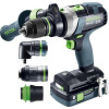 Festool Akumulatorowa wiertarko-wkrętarka udarowa TPC 18/4 5,0/4,0 I-Set/XL QUADRIVE 577622 (577248)