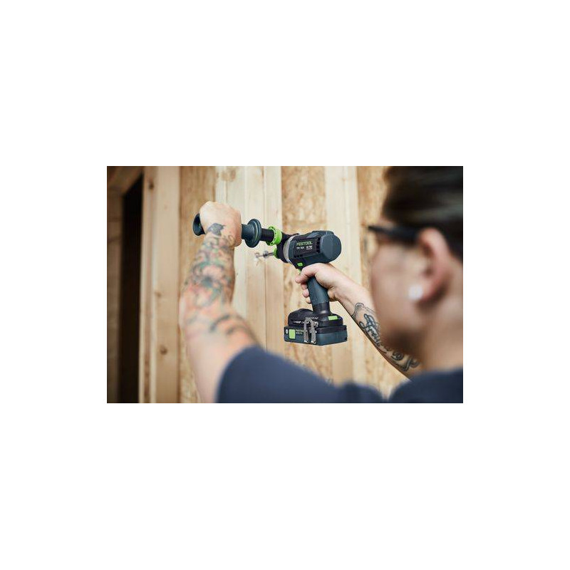 Festool Akumulatorowa wiertarko-wkrętarka udarowa TPC 18/4 I-Basic-Set QUADRIVE 577625