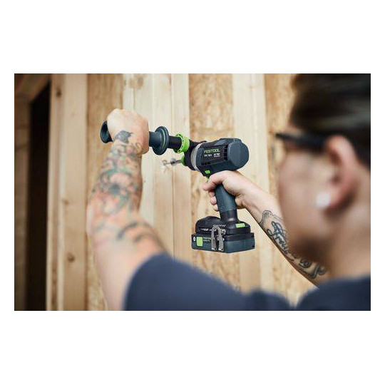 Festool Akumulatorowa wiertarko-wkrętarka udarowa TPC 18/4 I-Basic-Set QUADRIVE 577625