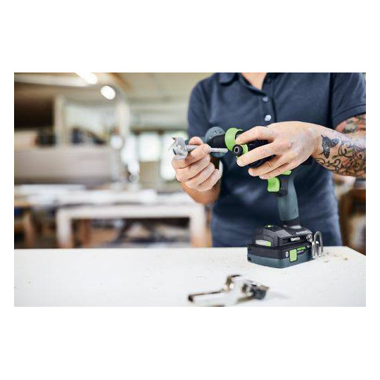 Festool Akumulatorowa wiertarko-wkrętarka udarowa TPC 18/4 5,0/4,0 I-Plus QUADRIVE 577651 (575605)