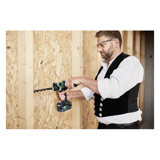Festool Akumulatorowa wiertarko-wkrętarka udarowa TPC 18/4 5,0/4,0 I-Plus QUADRIVE 577651 (575605)