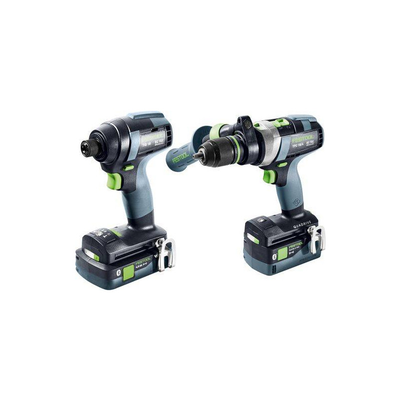Festool Zestaw wiertarki i zakrętarki TID 18 5,0/4,0-Set TPC 18/4 577654 (576995)