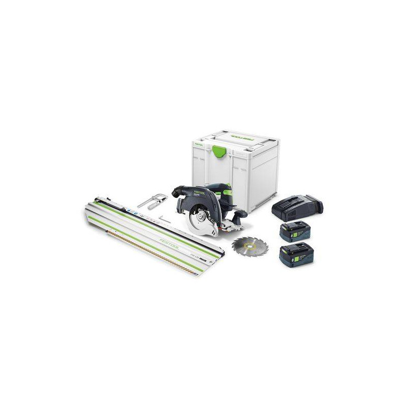 Festool Akumulatorowa ręczna pilarka tarczowa HKC 55 5,0 EBI-Set-FSK 420 577675 (577444)
