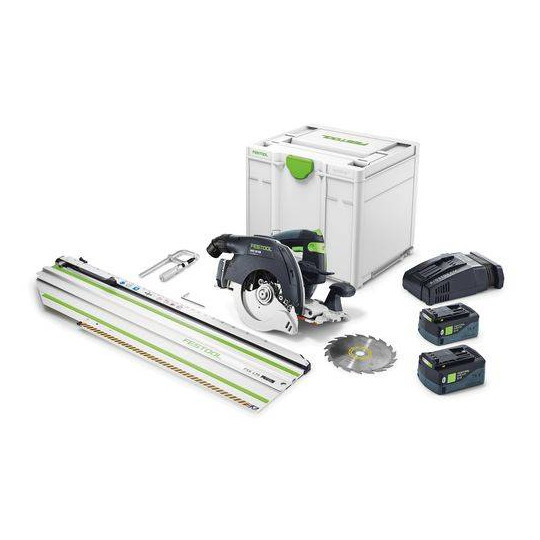 Festool Akumulatorowa ręczna pilarka tarczowa HKC 55 5,0 EBI-Set-FSK 420 577675 (577444)