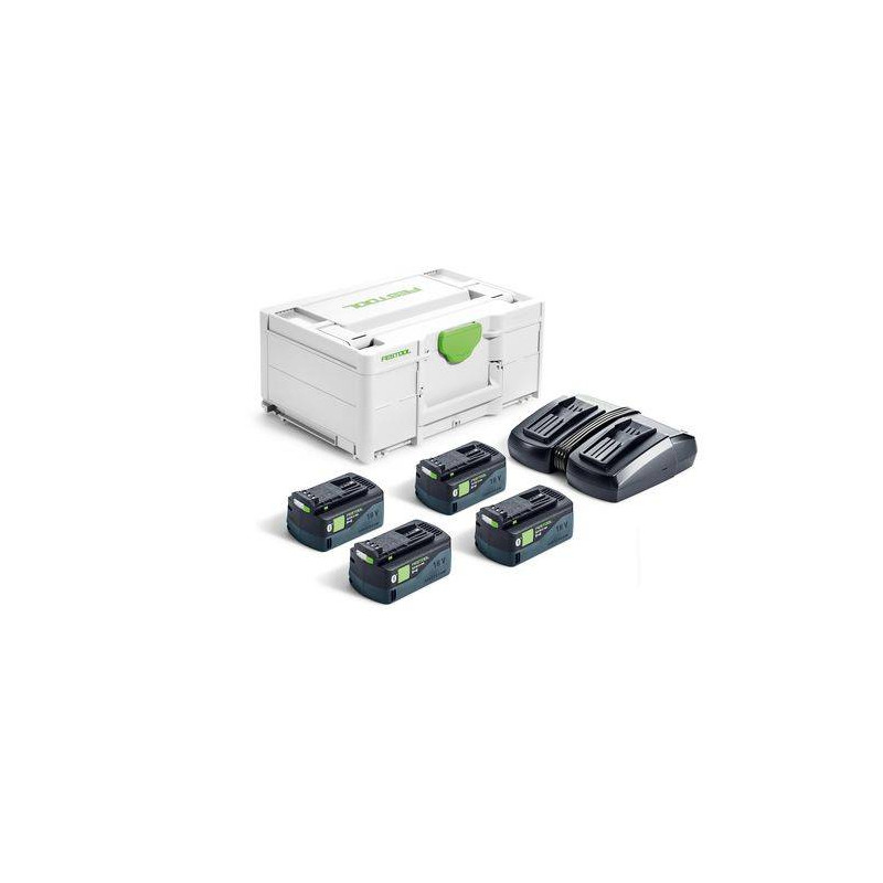 Festool Zestaw energii SYS 18V 4x5,0/TCL 6 DUO 577709