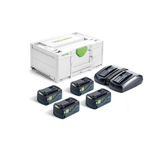 Festool Zestaw energii SYS 18V 4x5,0/TCL 6 DUO 577709
