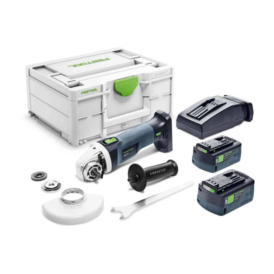 Festool Akumulatorowa szlifierka kątowa AGC 18-125 5,0 EBI-Plus 577700 (578368)