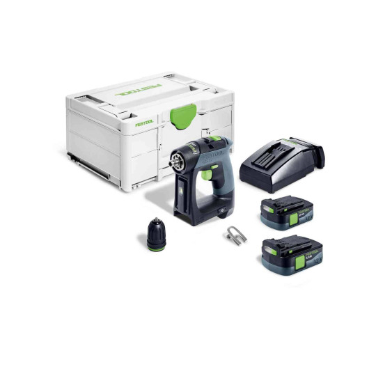 Festool Akumulatorowa wiertarko-wkrętarka&nbsp;CXS 12 2,5-Plus 576864 (576092)