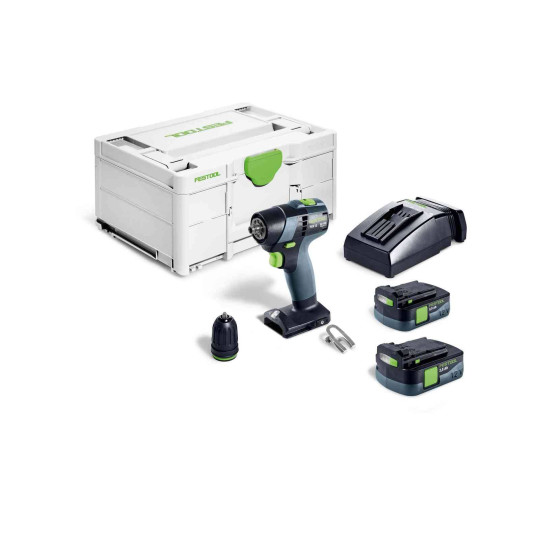 Festool Akumulatorowa wiertarko-wkrętarka TXS 12 2,5-Plus 576873 (576101)