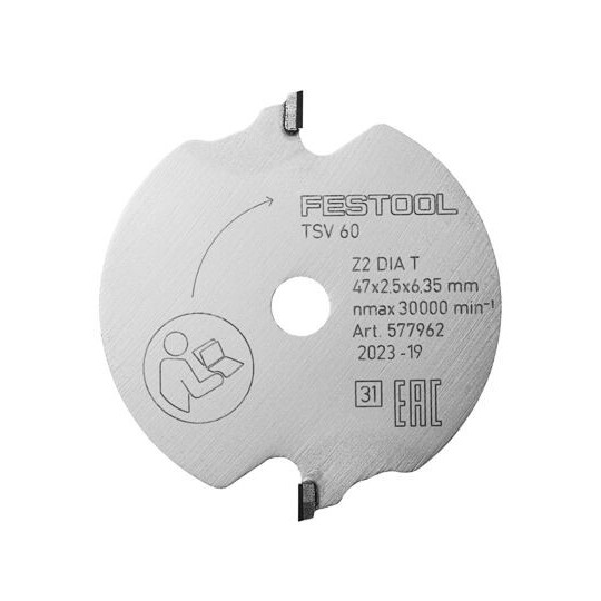 Festool Tarcza podcinająca DIA 47x2,5x6,35 T2 WOOD FINE CUT SPECIAL 577962