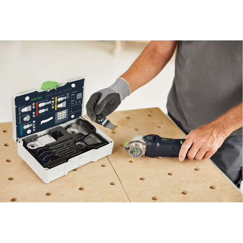 Festool Tarcza pilarska do urządzenia wielofunkcyjnego - zestaw SYS3 S 76-OSC-SORT/7 578116