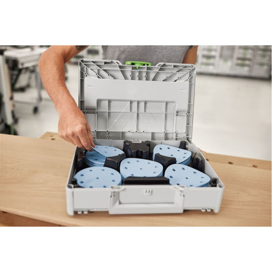 Festool Systainer na materiały ścierne Granat SYS-STF D125 GR-Set 578193