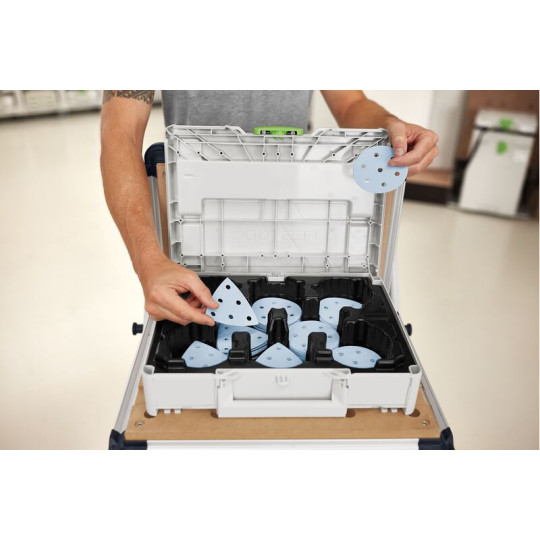 Festool Systainer na materiały ścierne Granat SYS-STF D90/V93 GR-Set 578196