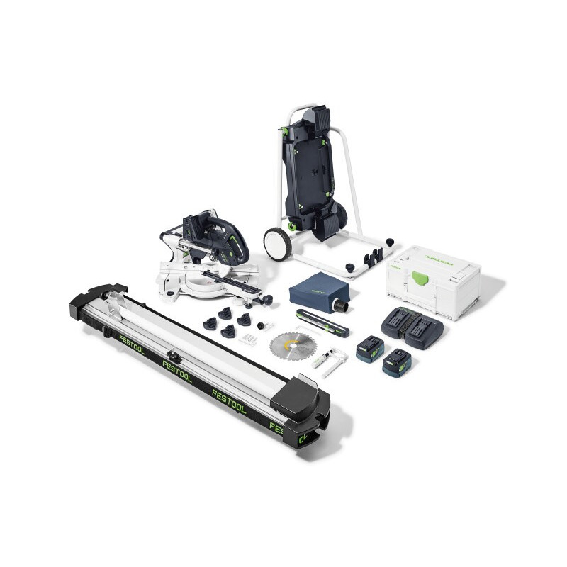 Festool Akumulatorowa ukośnica przesuwna KSC 60 EB 5,0 I-UG-Set KAPEX (577666) 577958