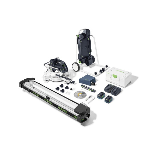 Festool Akumulatorowa ukośnica przesuwna KSC 60 EB 5,0 I-UG-Set KAPEX (577666) 577958