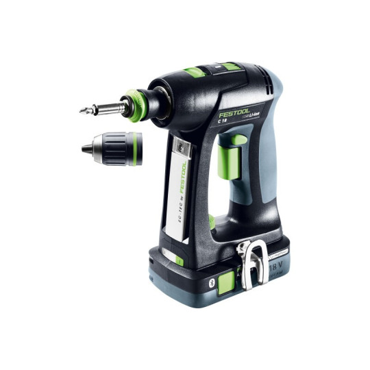 Festool Akumulatorowa wiertarko-wkrętarka C 18 HPC 4,0 I-Plus (574738) 576435