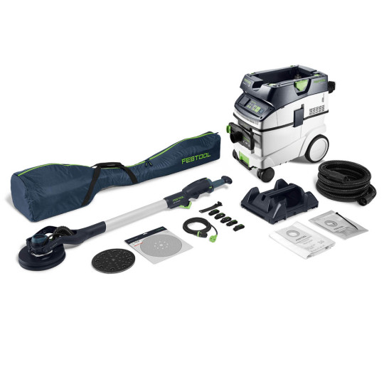 Festool Zestaw złożony z szlifierki przegubowej i odkurzacza PLANEX LHS 2-M 225 EQ/CTM 36-Set 578453