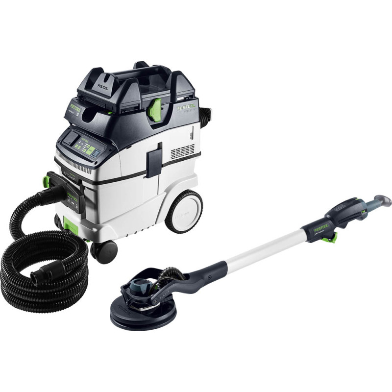 Festool Zestaw złożony z szlifierki przegubowej i odkurzacza PLANEX LHS 2-M 225 EQ/CTM 36-Set 578453