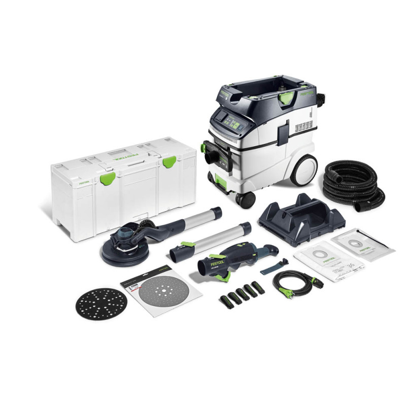 Festool Zestaw złożony z szlifierki przegubowej i odkurzacza PLANEX LHS 2 225 EQI/CTL 36-Set 578424