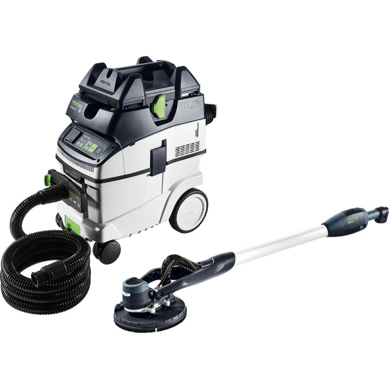 Festool Zestaw złożony z szlifierki przegubowej i odkurzacza PLANEX LHS-E 225/CTM 36-Set 578418