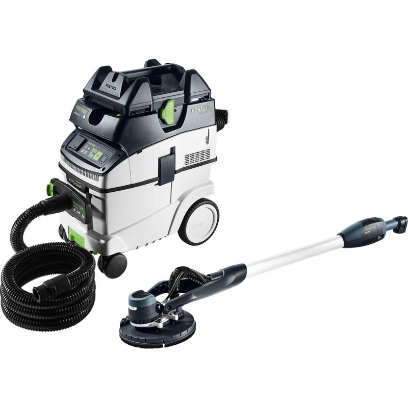 Festool Zestaw złożony z szlifierki przegubowej i odkurzacza PLANEX LHS-E 225/CTL 36-Set 578417