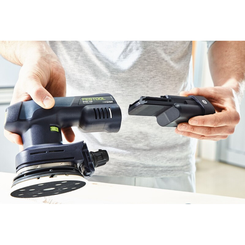 Festool Akumulatorowa szlifierka mimośrodowa ETSC 125 3,0 I-Set 578142