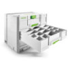 Festool  Wyjmowane pojemniczki Set 60x60/120x71 3xFT 201124