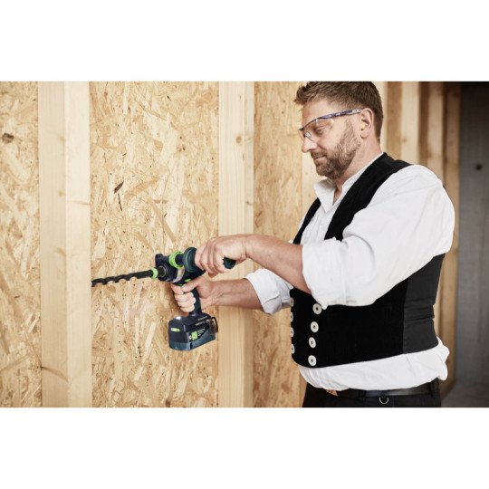 Festool Akumulatorowa wiertarko-wkrętarka udarowa TPC 18/4 I-Basic QUADRIVE 575604