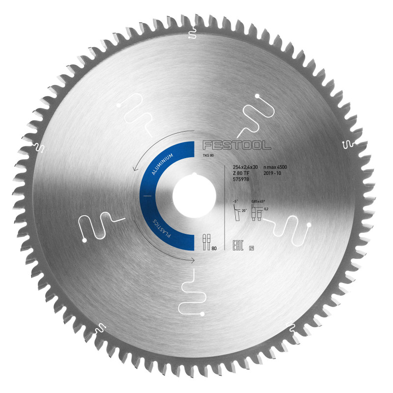 Festool  Tarcza pilarska z węglikiem spiekanym 254x2,4x30 TF80 A 575978