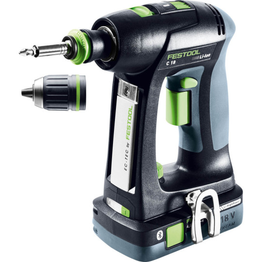 Festool Akumulatorowa wiertarko-wkrętarka C 18 HPC 4,0 I-Plus (574738) 576435