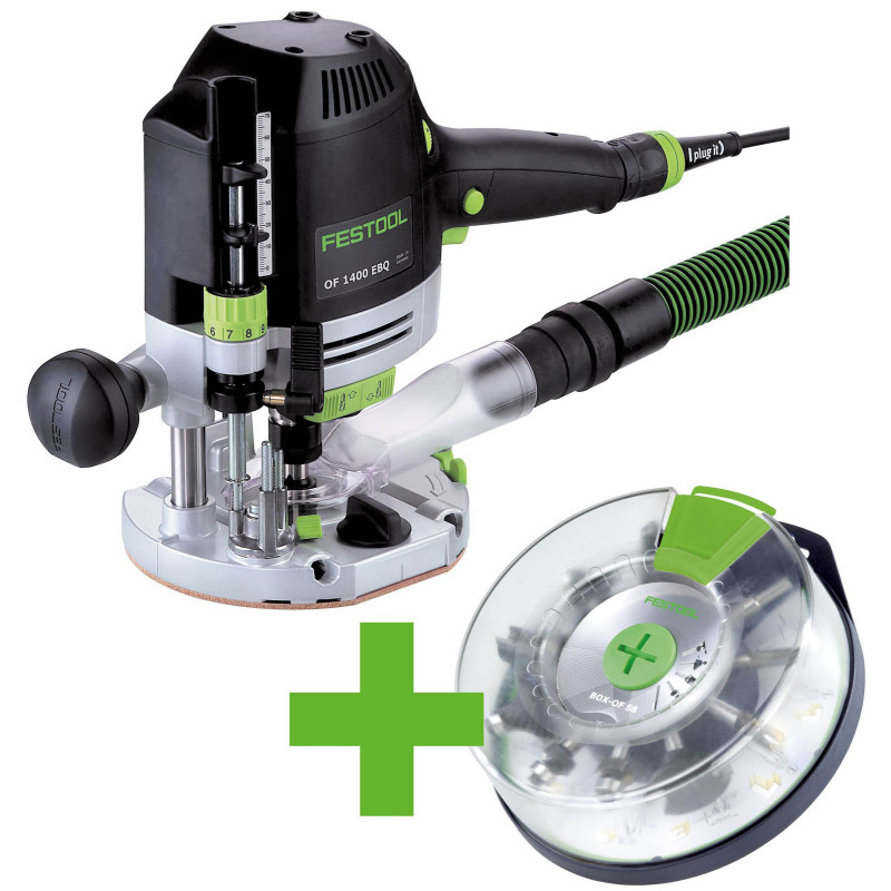 Festool Frezarka górnowrzecionowa OF 1400 EBQ-Plus + Box-OF-S 576540