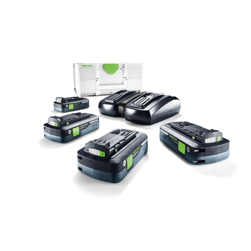 Festool Zestaw energii SYS 18V 4x4,0/TCL 6 DUO 577104