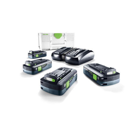 Festool Zestaw energii SYS 18V 4x4,0/TCL 6 DUO 577104