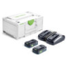 Festool Zestaw energii SYS 18V 2x4,0/TCL 6 DUO 577109